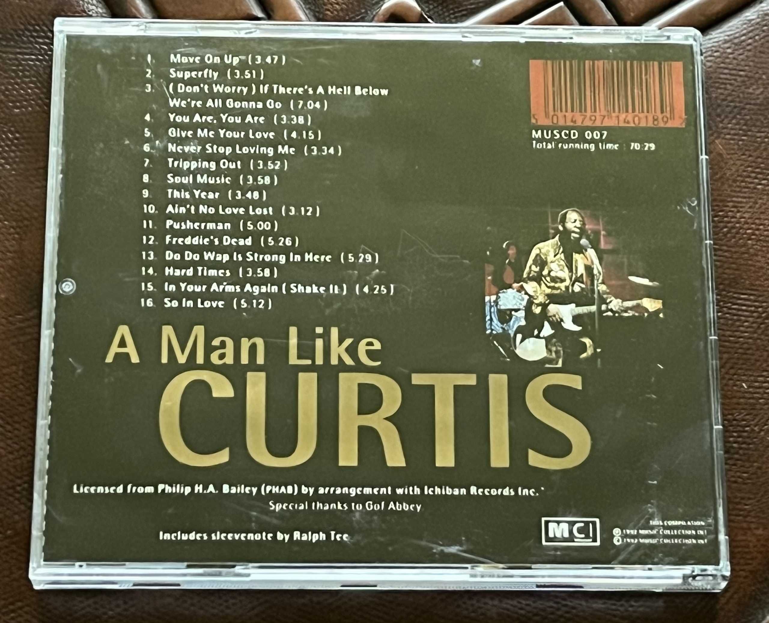 Curtis Mayfield - A Man Like Curtis - CD -EX+!