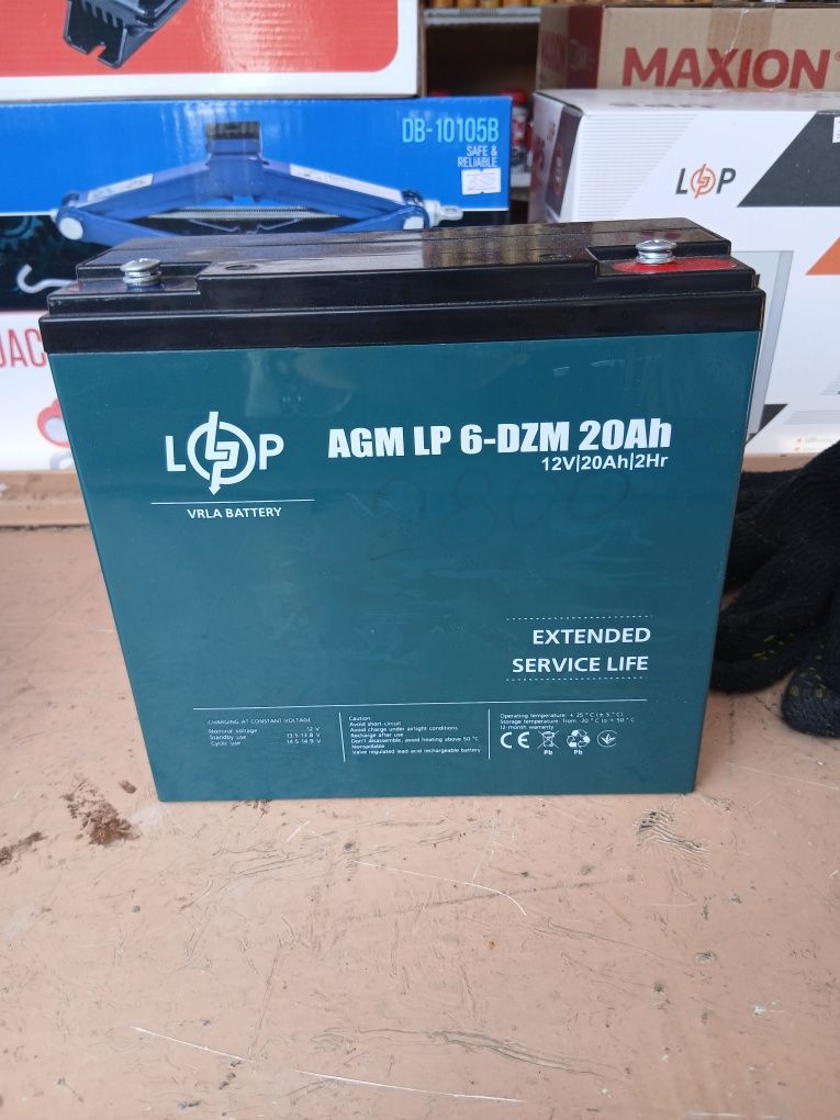 Тяговий акумулятор AGM GEL