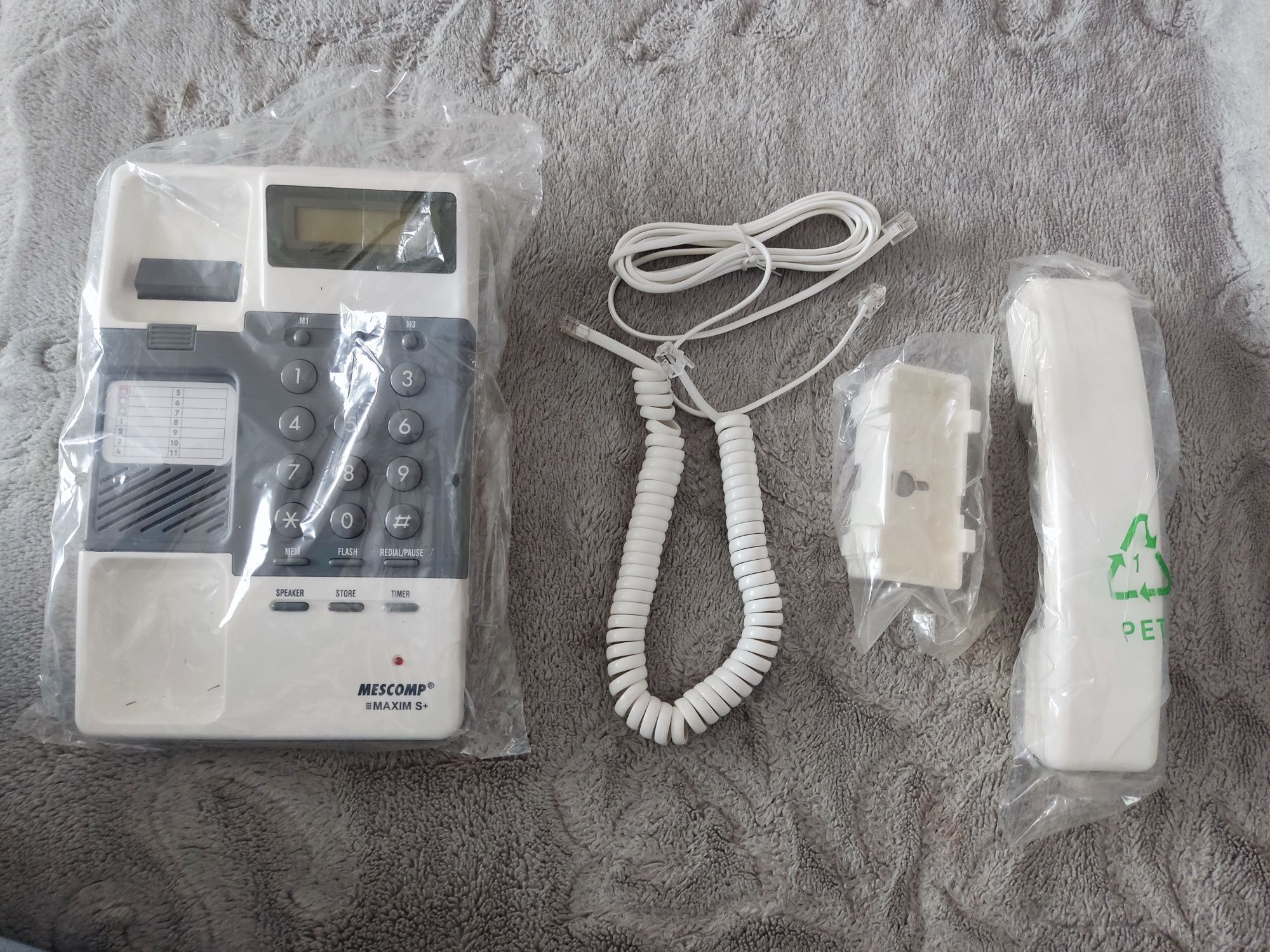 Telefon stacjonarny Mescomp Maxim S+ NOWY