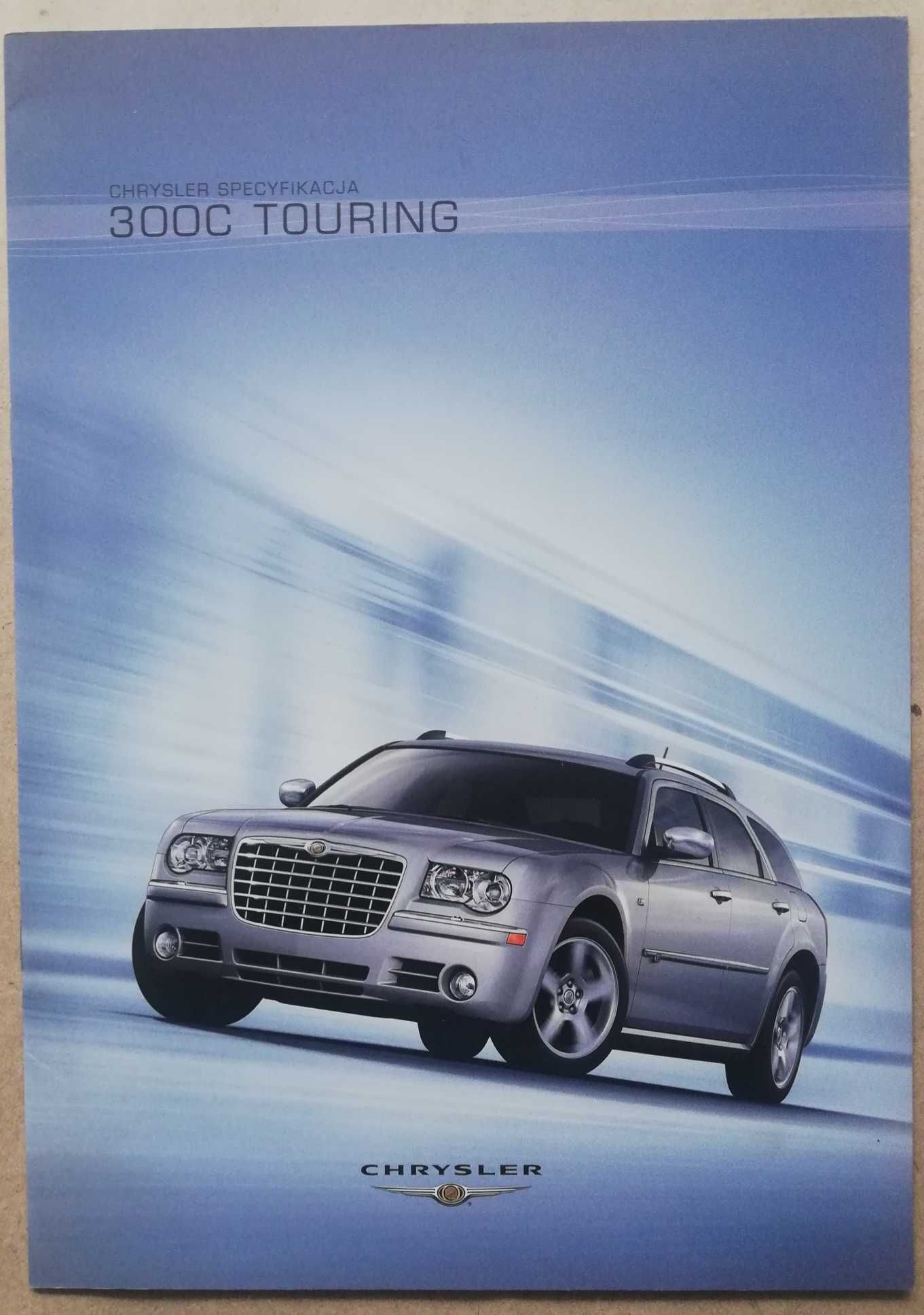 Prospekt specyfikacja Chrysler 300C Touring