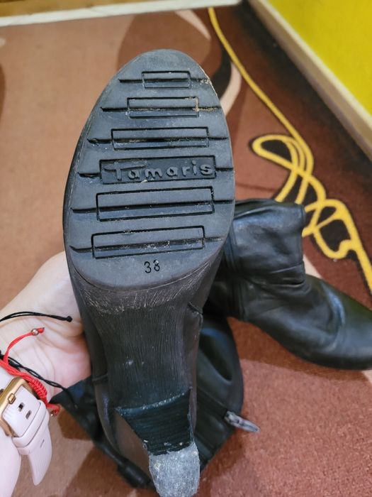 Kozaki skórzane Tamaris r.38