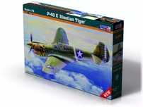 P-40E Aleutian Tiger, D-202, 1:72. Mistercraft. Nowy Produkt