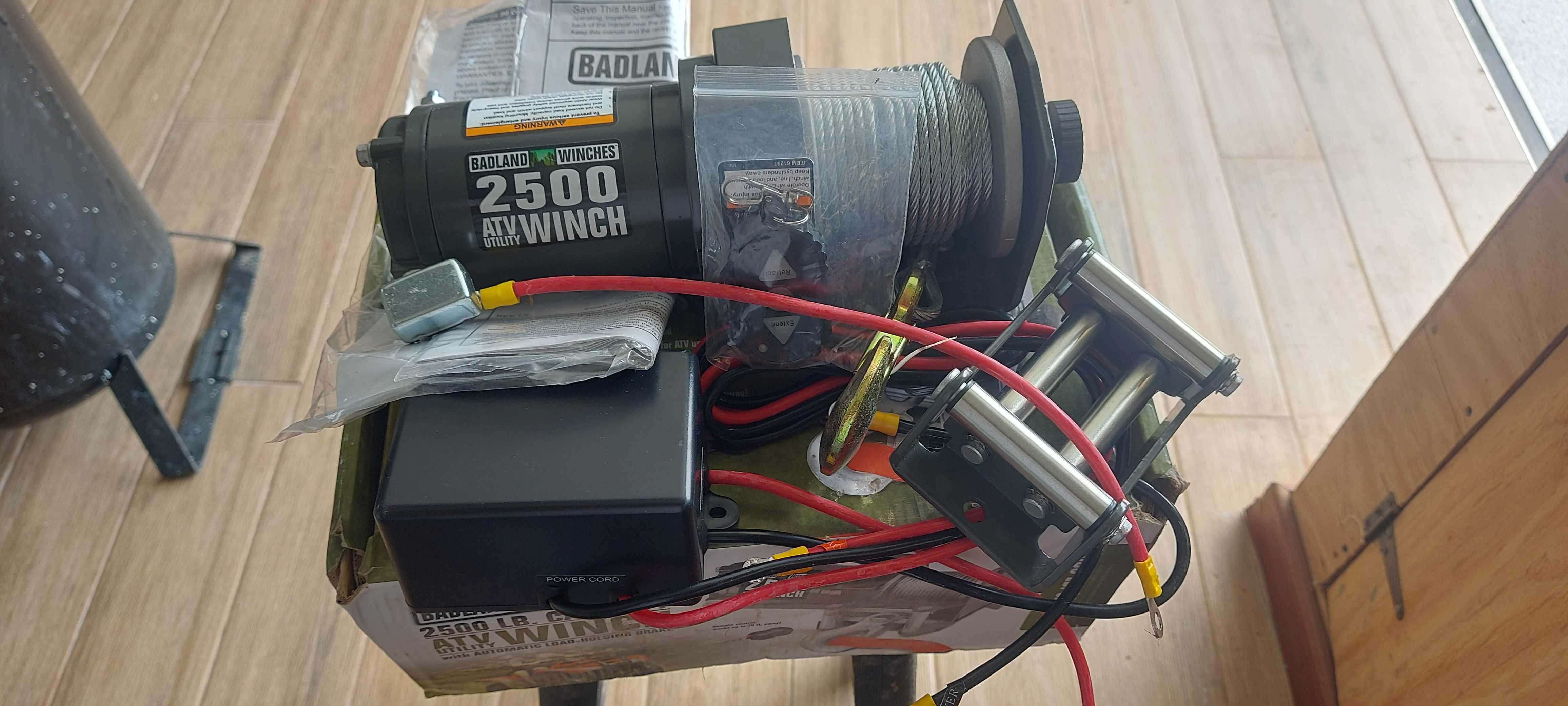 guincho completo  para um atv capacidade de 1300 kg.