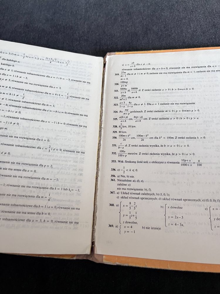Algebra , dla klasy I , liceum ogólnokształcącego