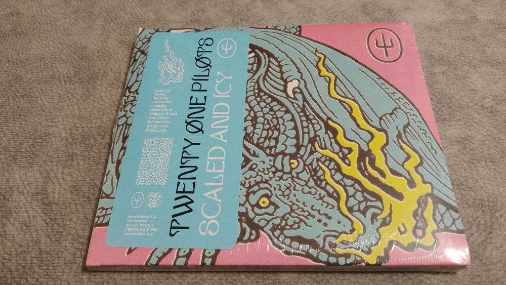 twenty one pilots - scaled and icy. запечатанный американский cd