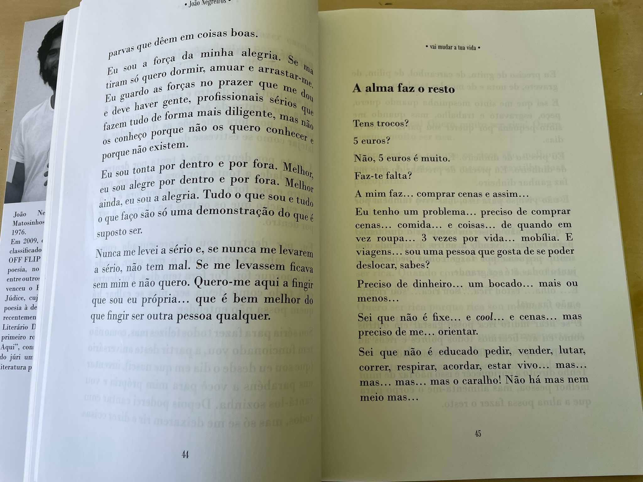 Livro "Vai mudar a tua vida"