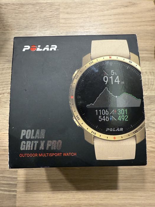 Zegarek Polar Grit X Pro Zloty