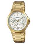 женские часы casio ltp-v300g-7audf