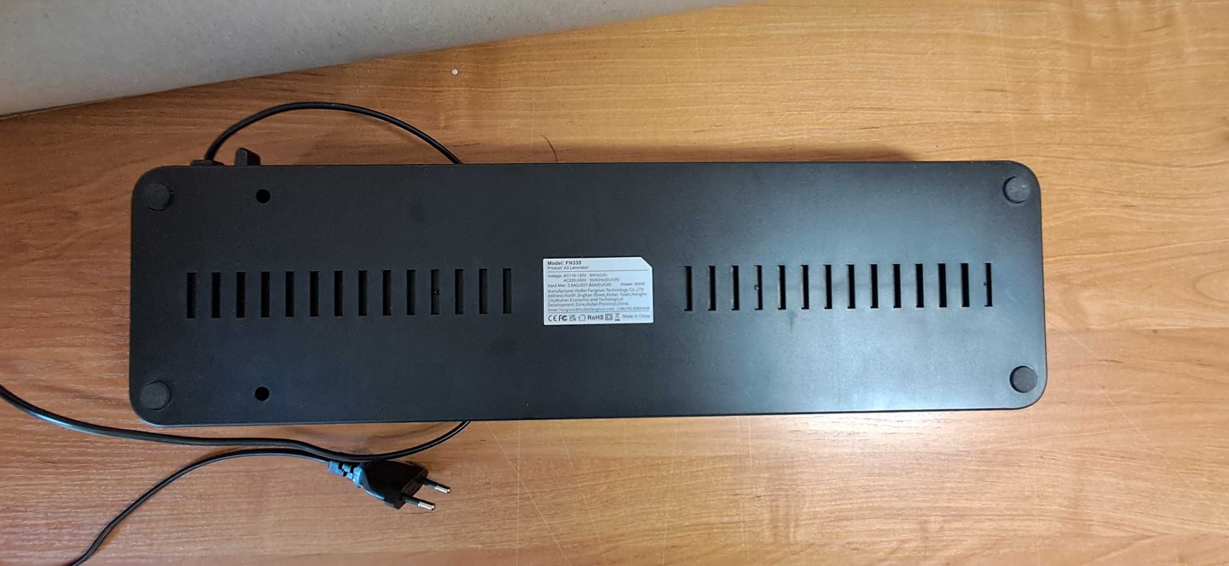 laminator A3 na gorąco i zimno
