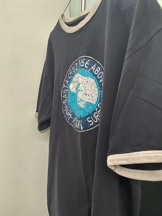 T-shirt azul-marinho de homem