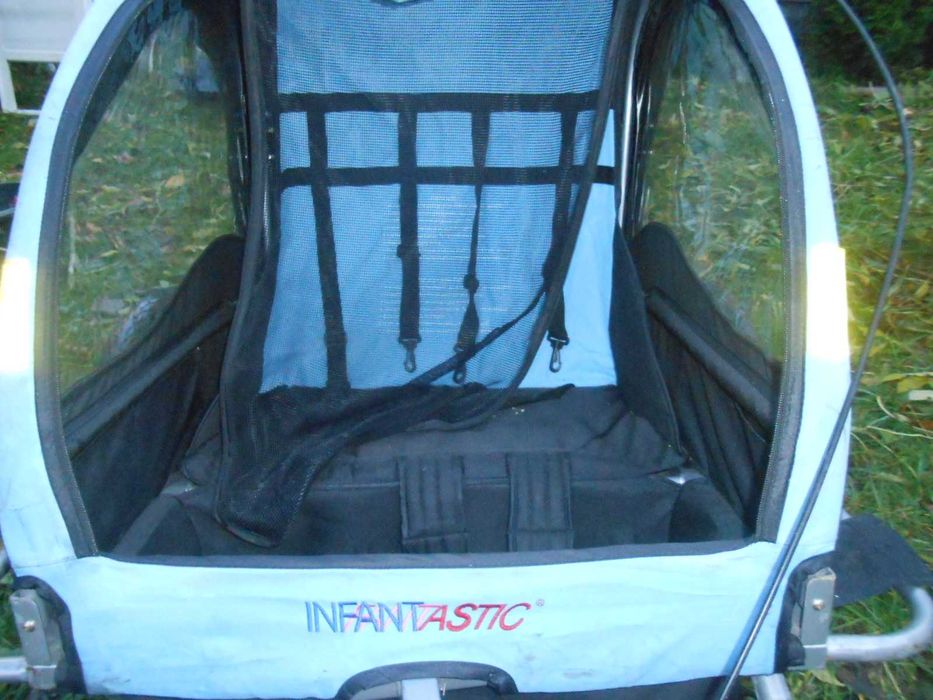 Przyczepka dla dzieci do roweru okazja