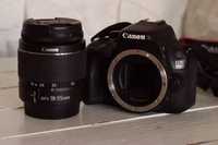 Canon EOS 100D z obiektywem kitowym Canon 18-55 3.5-5.6 AF-S Macro