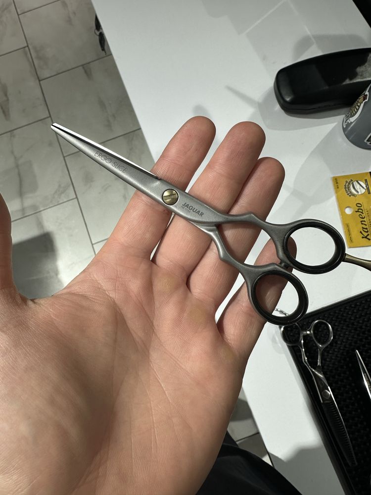 Перукарські ножиці jaguar ergo slice 5,5