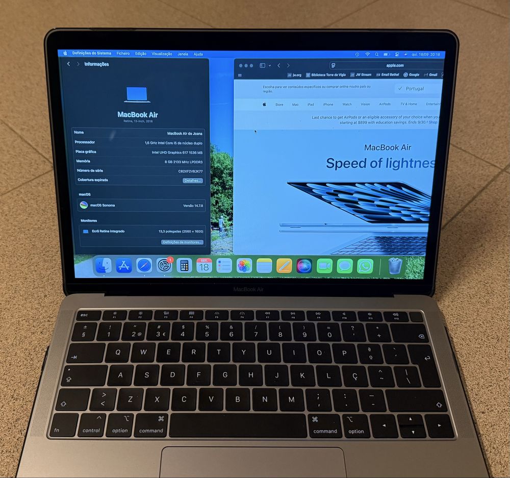 MacBook Air 2018 13”