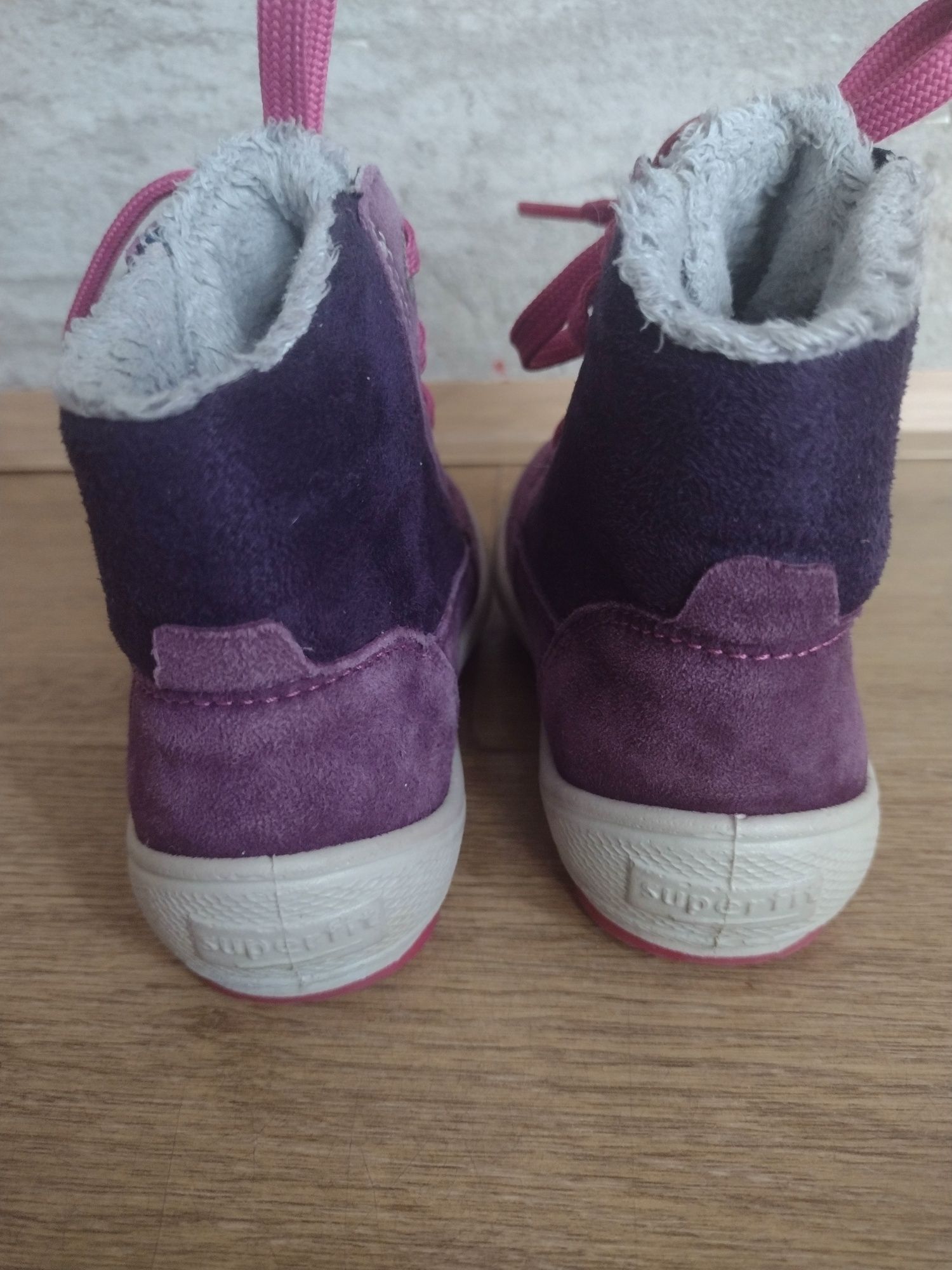 Buty buciki przejściowe wiosenne trzewiki botki 21 superfit skórzane