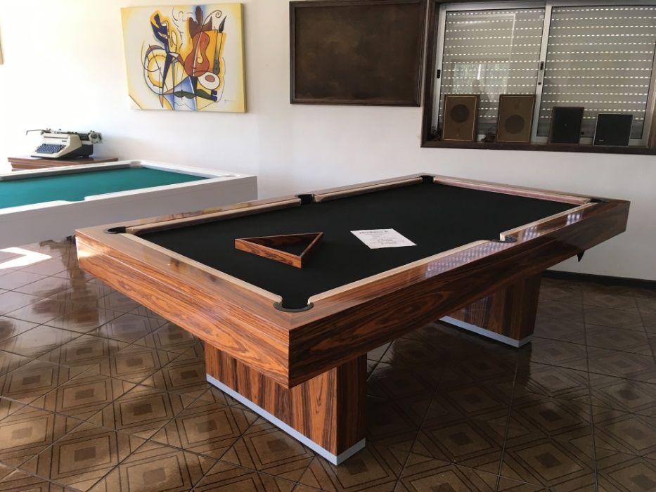 Bilhar / Snooker NOVO em Madeira de Pau ferro