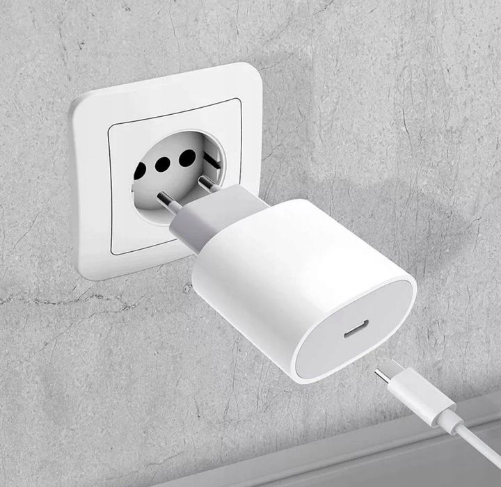 Zasilacz USB-C 20W + kabel Lightning – szybkie ładowanie iPhone