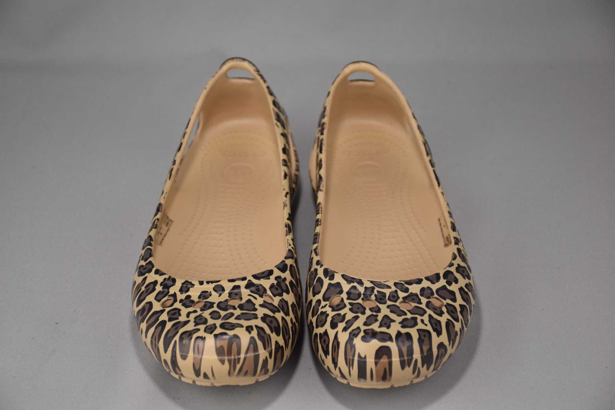 Crocs Kadee Leopard Flat балетки човники босоніжки крокси Ориг39р/25.5