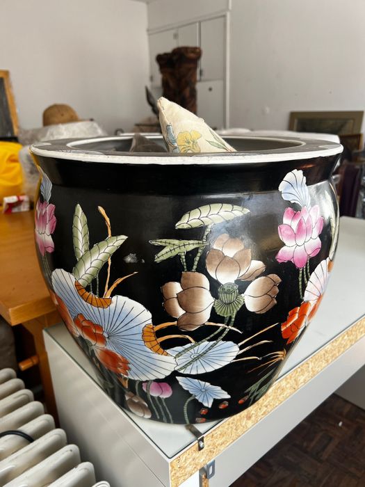 Vaso com estilo oriental