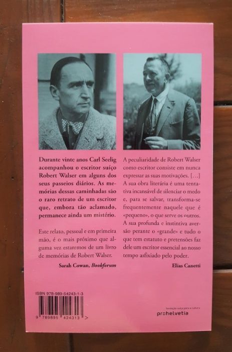 Carl Seelig - Caminhadas com Robert Walser