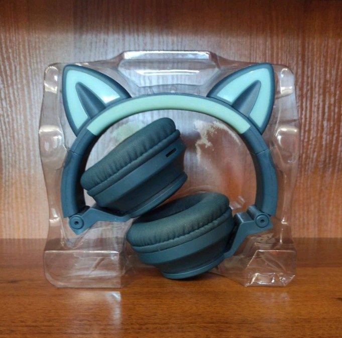 Беспроводные Bluetooth наушники Кошачьи ушки STN-26 Cat Ear