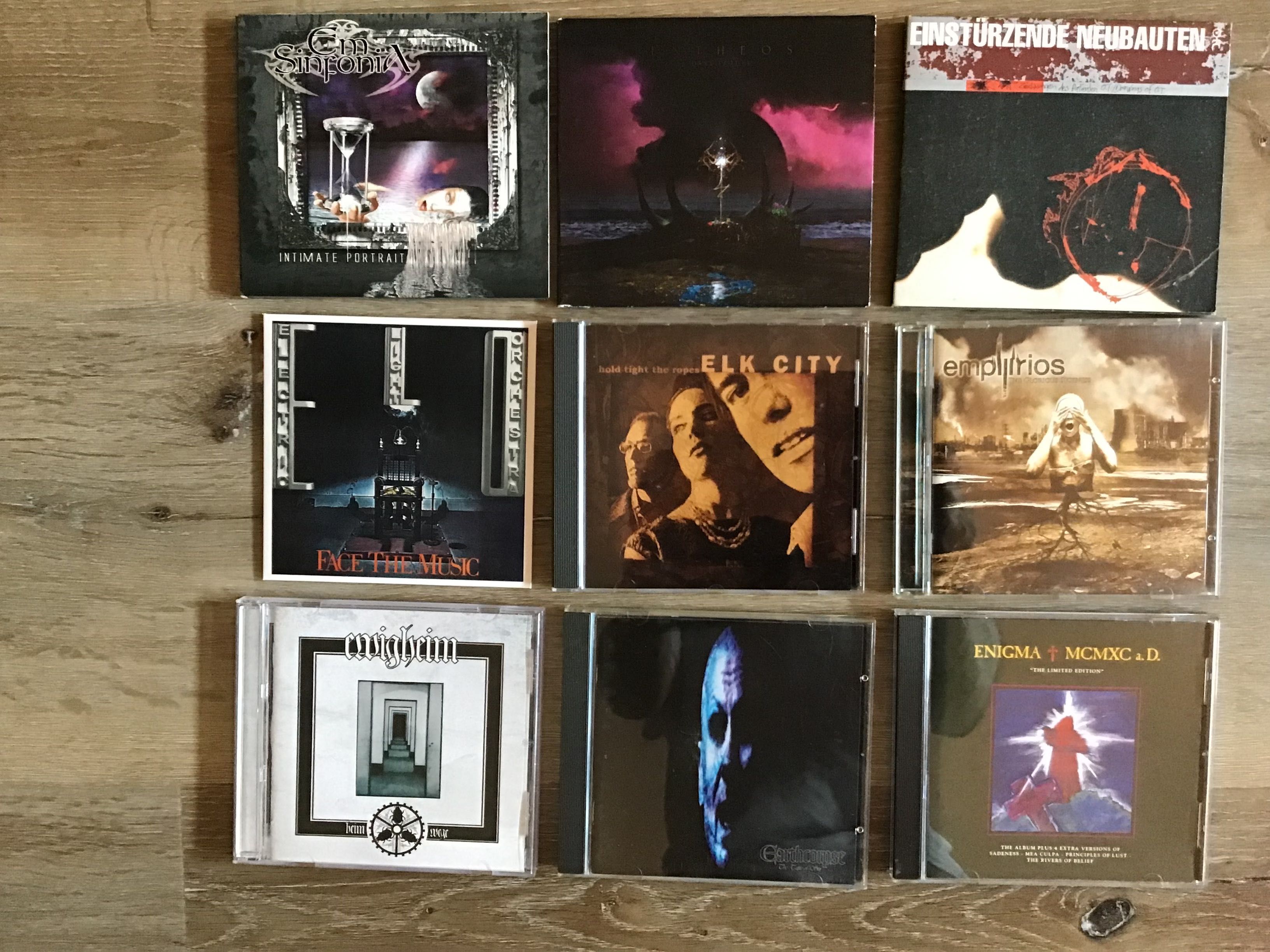Cds rock metal vários.     E+F