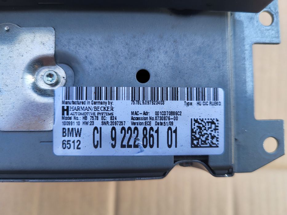 Radio Navi DVD LCI bmw 3 m3 e92 e93 e90 Lift