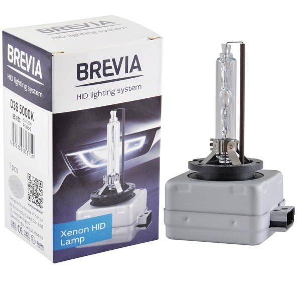 Ксенонова лампа Brevia D3S 5000K, 42 V, 35 W