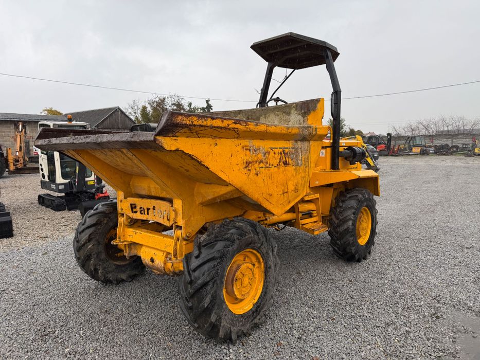 Wozidło budowlane wywrotka Barford Terex SX5000  PERKINS 5000 kg 4x4