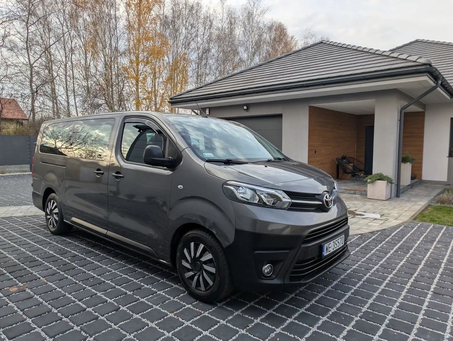 Toyota ProAce 2021 * 9 OSÓB * Salon Polska * Fakturą VAT 23 * 56800 netto * expert