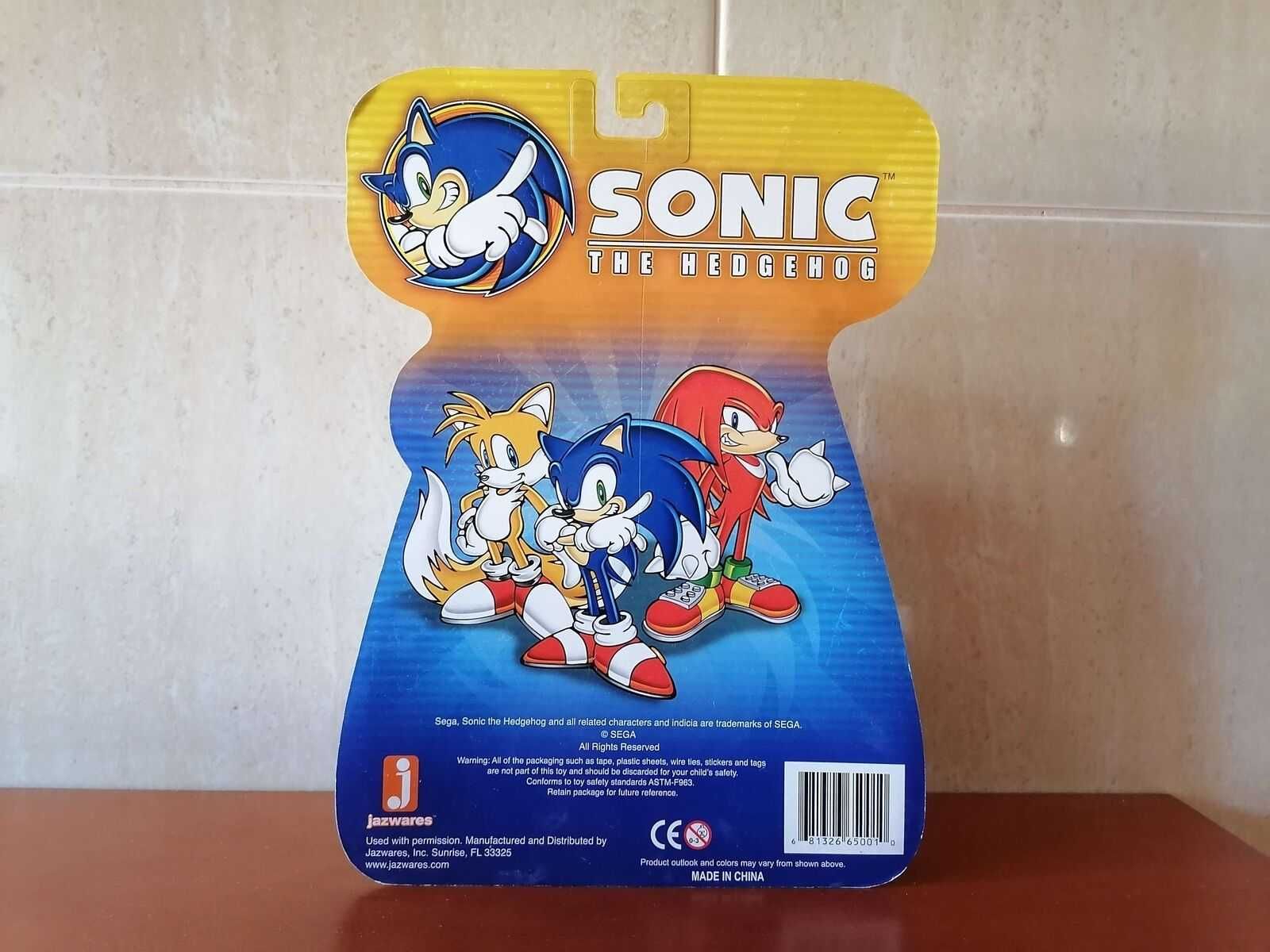 Sonic the Hedgehog 2009 Jazwares Figura Rara Nova