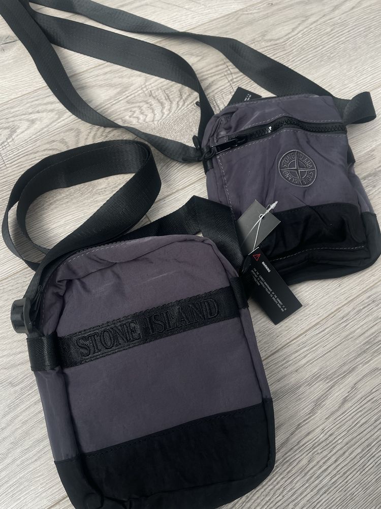Сумка-Месенджер Stone Island Nylon Metal