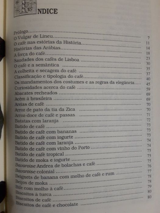 Cartilha do Amante de Café / Romance da Cozinha das Descobertas