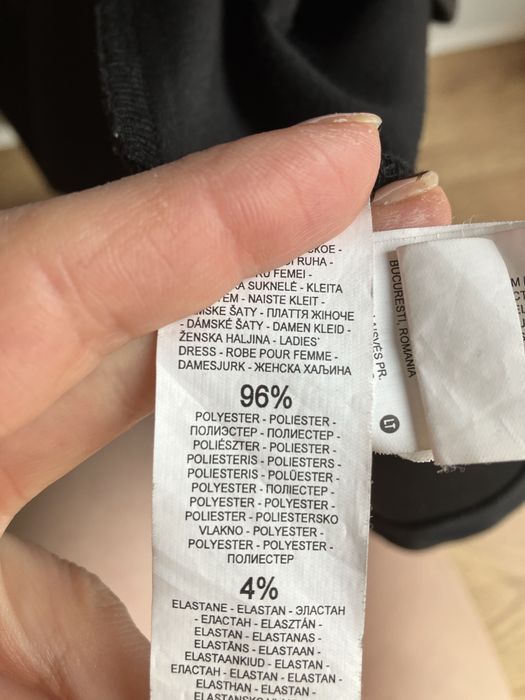 Mala czarna sukienka mohito S/M