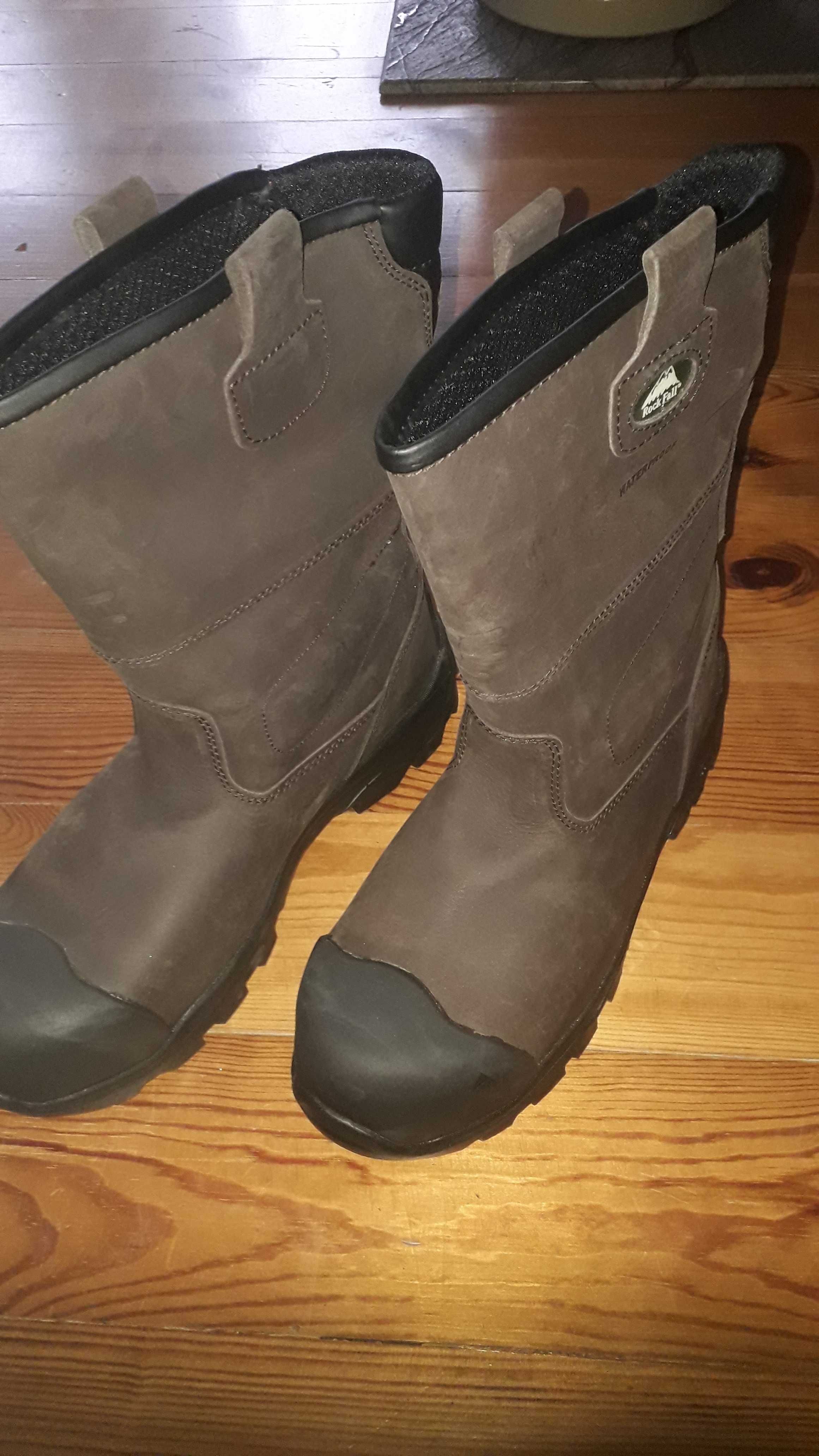 Buty mysliwskie  brązowe