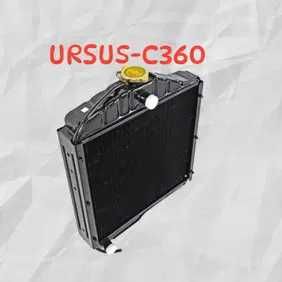 URSUS- Chłodnica do ciągnika URSUS C-360 Nowa 4 rzędowa FV