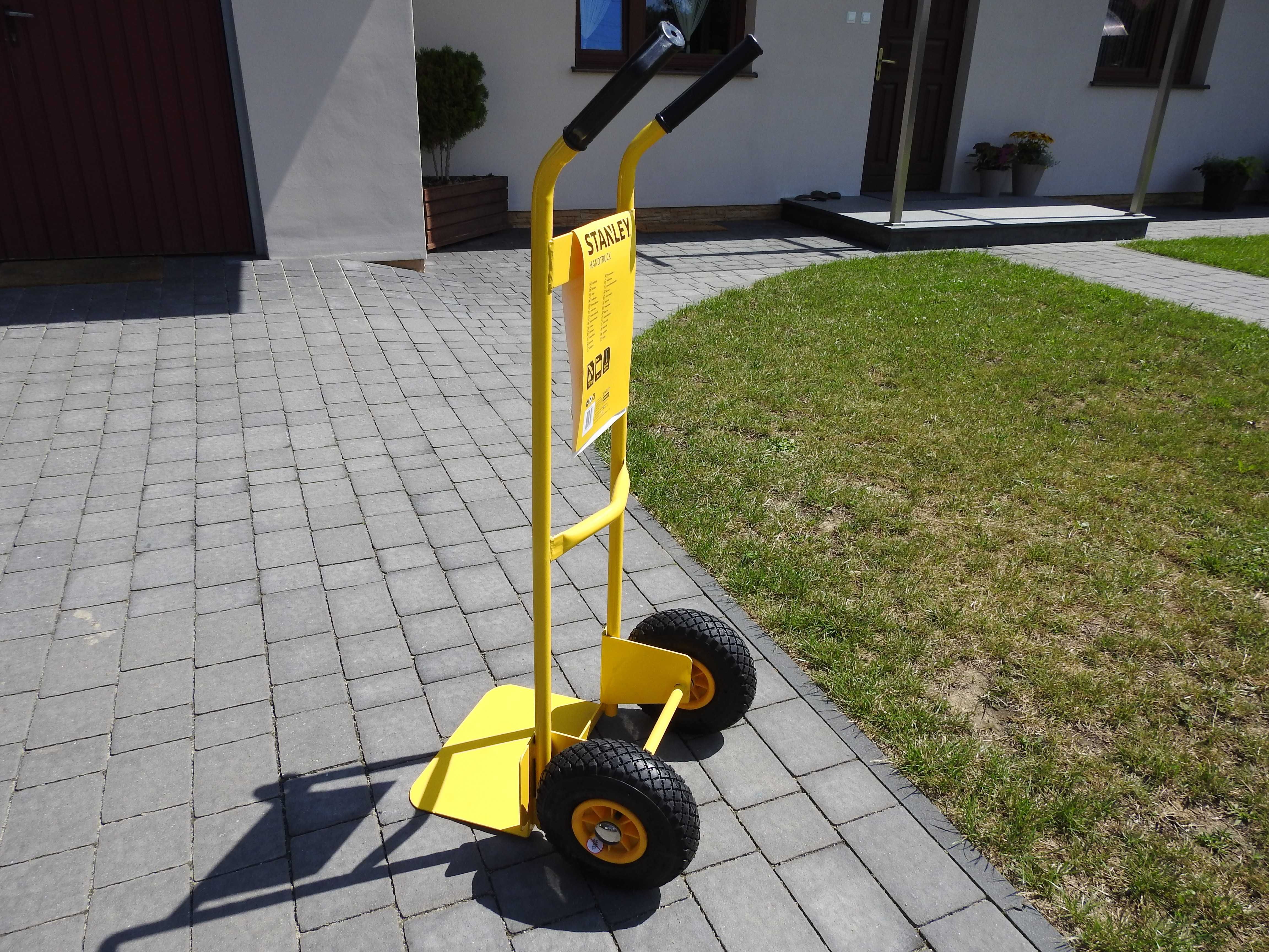 Wózek transportowy magazynowy z podestem młynarka, nowy, udźwig 200kg
