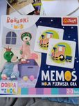 Bobaski i Miś, memo, Trefliki, 2-3 lata Memory, gra
