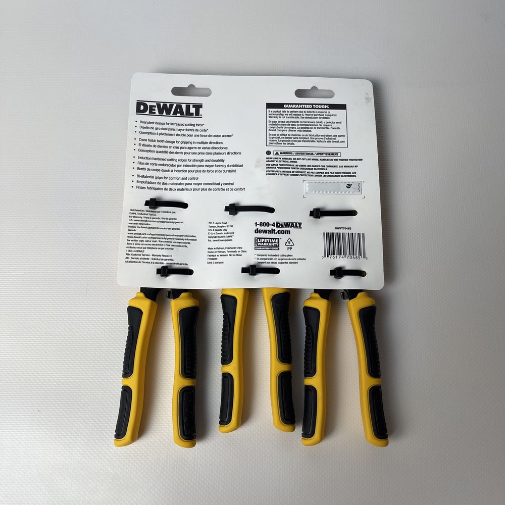 Dewalt Набір плоскогубці DWHT70485 з США