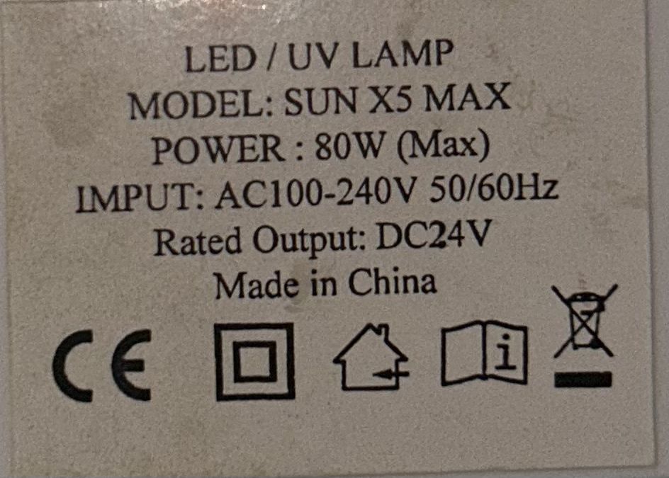 Lampa led/uv + frezarka do paznokci