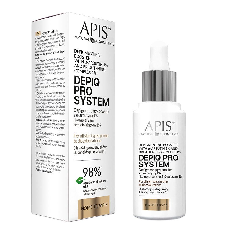 APIS depigmentujący booster z α-arbutyną 1%  30ml