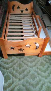 Łóżko dziecięce drewniane 180x80cm