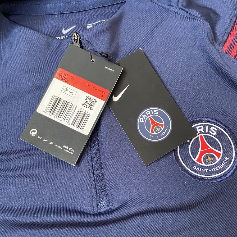 Оригінальна спортивна тренувальна кофта Nike PSG
