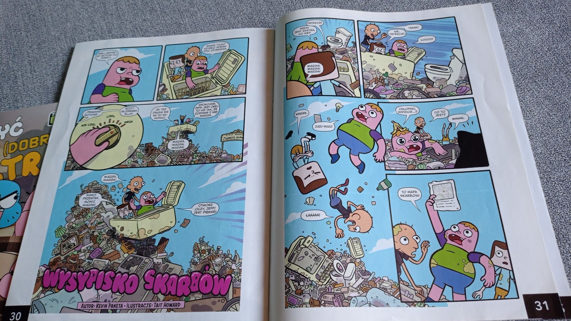 CN Niesamowity Świat Gumballa - Super książka + magazyn z komiksami