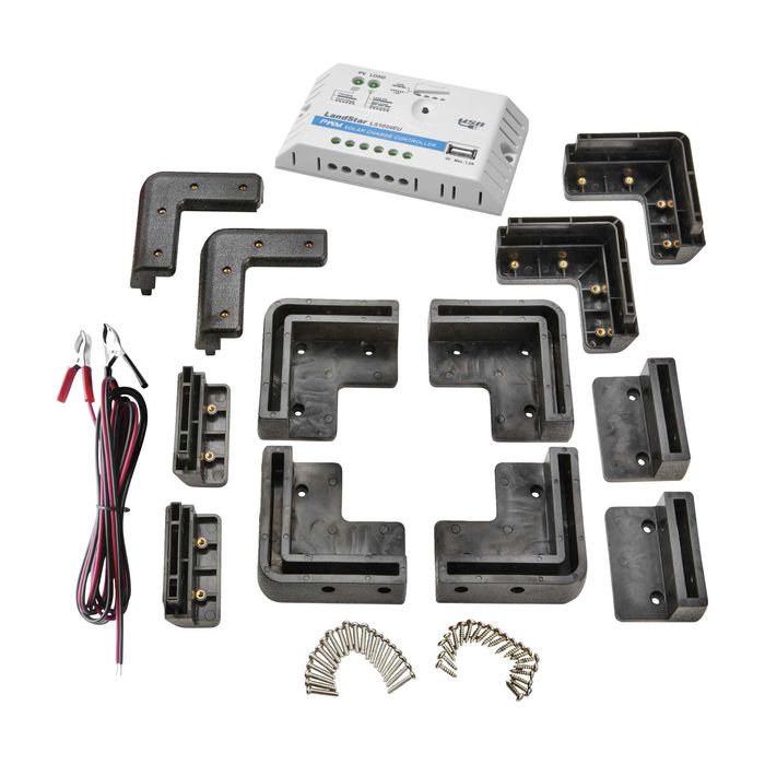 Pakiet fotowoltaiczny 12 V 110 W 10 A Kompletny Gotowy Zestaw