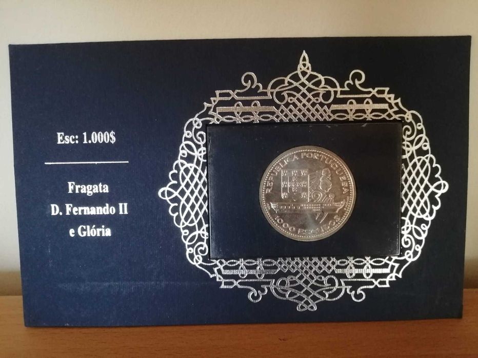 Moeda Comemorativa - Fragata D. Fernando II e Glória