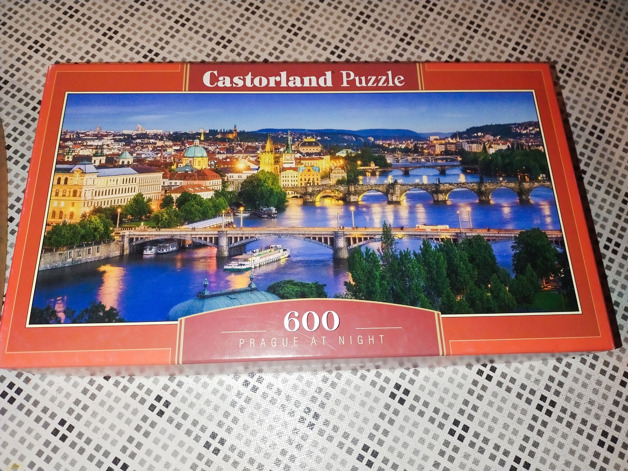 Puzzle Castorland 600 Praga nocą