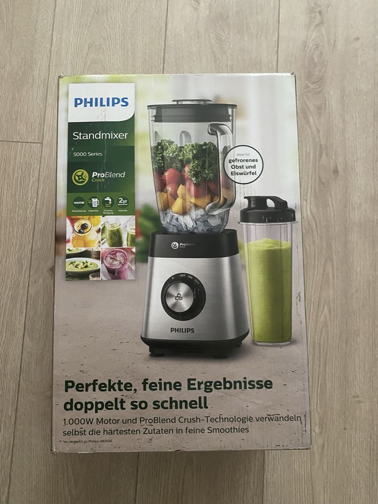 Blender philips HR3573/90 Series 5000 + 2l Butelka