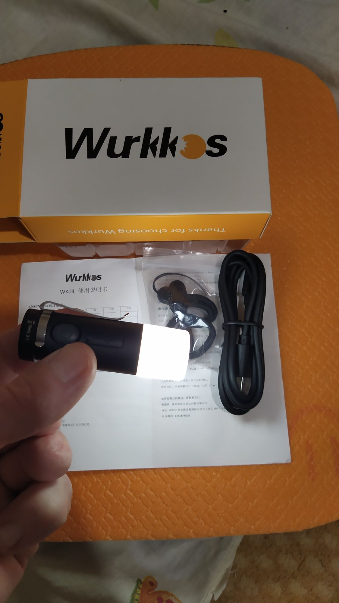 фонарь wurkkos wk04, как fenix lumintop sofirn новый  без торга