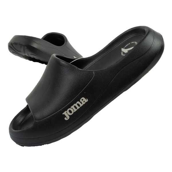 Joma klapki męskie laczki na basen na plaże lekkie czarne r. 39-46